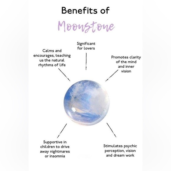 Moonstone Sterling Silver overlay ring - Picture 6 of 10